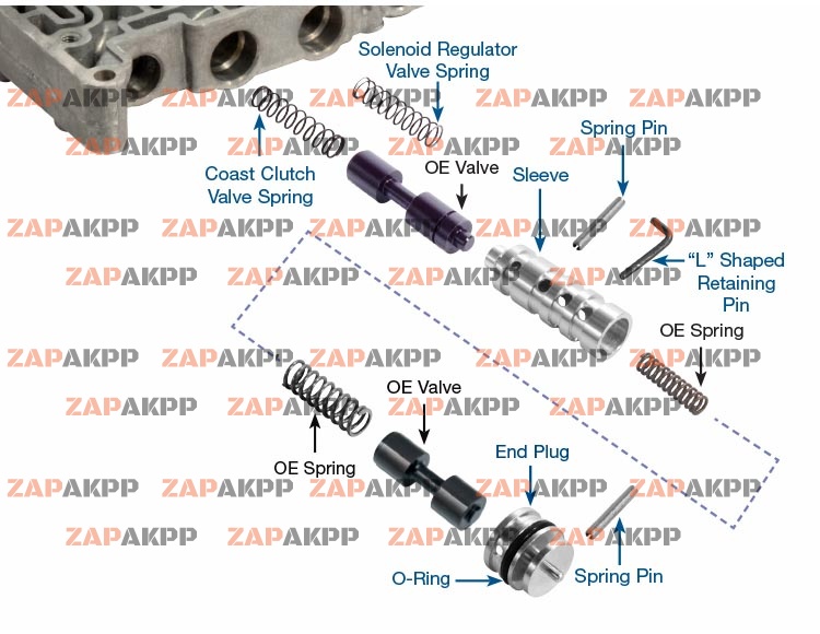 КЛАПАН TCC REGULATOR (РЕМОНТНЫЙ)