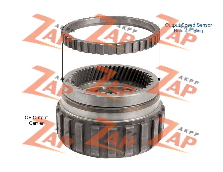 OUTPUT SPEED SENSOR RELUCTOR RING