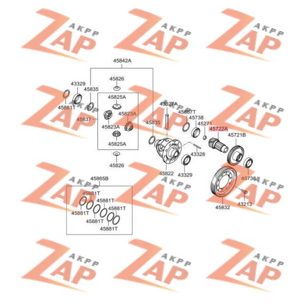 ВАЛ ПРОМЕЖУТОЧНОЙ ШЕСТЕРНИ