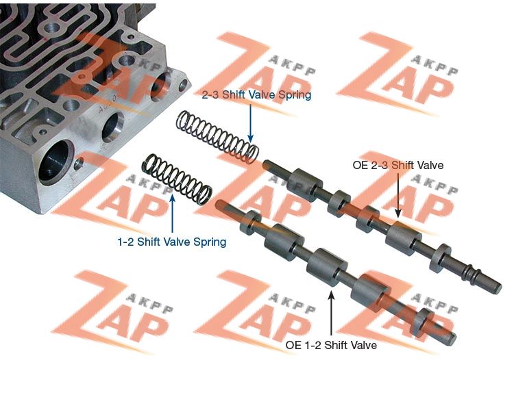 1-2  2-3 SHIFT VALVE SPRING KIT