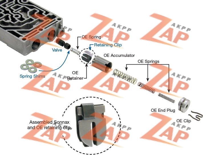 1-2  2-3 ACCUMULATOR CONTROL VALV