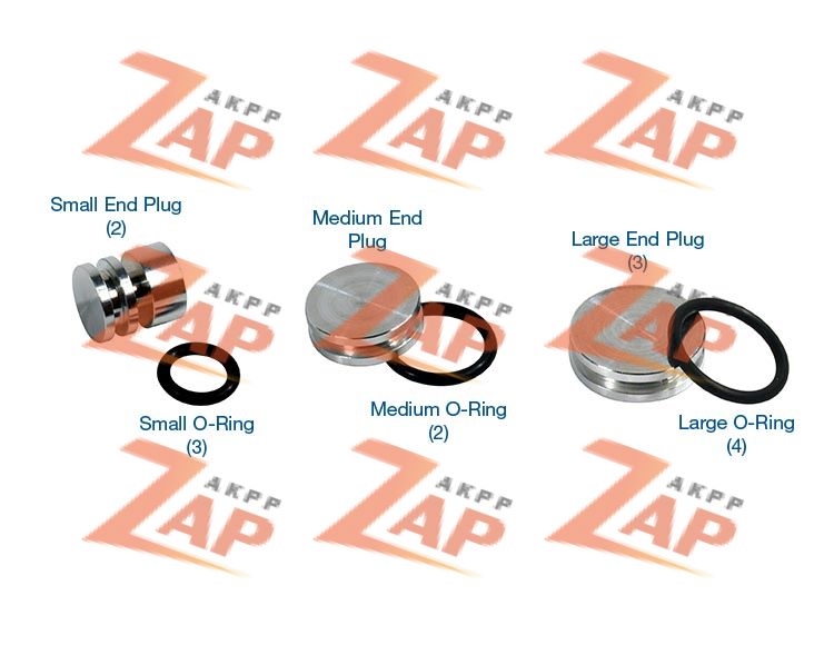 КОМПЛЕКТ ЗАГЛУШЕК ГИДРОБЛОКА
