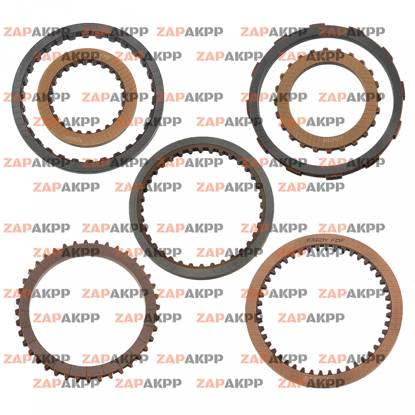 КОМПЛЕКТ ФРИКЦИОННЫХ ДИСКОВ