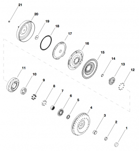 Torque Converter AX4S, AX4N (4F50N)