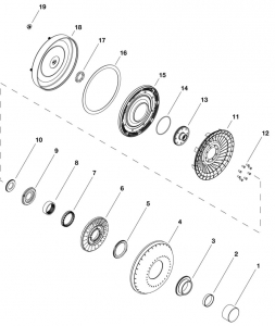 Torque Converter 4EAT-F (Escort 96-Later)