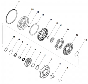 Torque Converter TF-60SN (VW 09G)