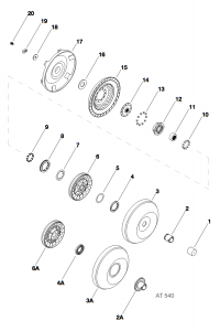 Torque Converter 400 (3L80), AT-540