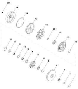 Torque Converter RL3F01A FWD (DA-6