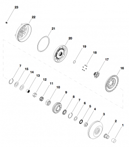 Torque Converter R4A-EL (DA-8-20, DA8B)