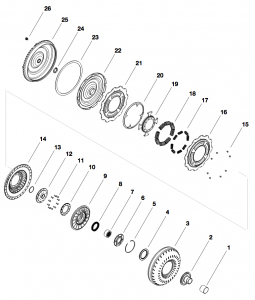 Torque Converter JF506E (with sensor ring)