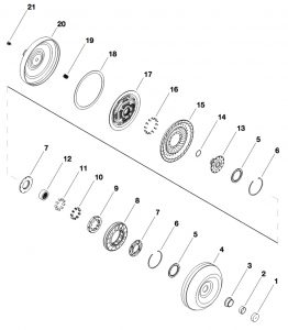 Torque Converter 258mm LU (4T65-E)