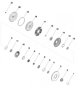 Torque Converter RE4F04A/V (DA-37,DA-39