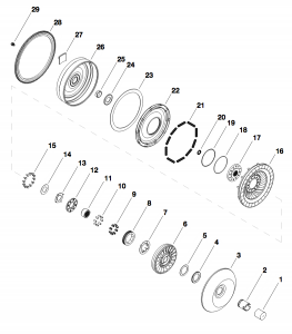 Torque Converter 10-3/4 LU Late Production