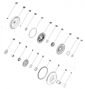 Torque Converter R4AX-EL (SU-16)