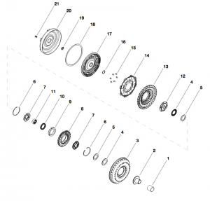 Torque Converter Toyota U440E (AW 80/81-40LE)