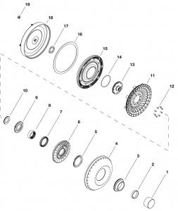 Torque Converter 4EAT-F (Escort 96-Later)