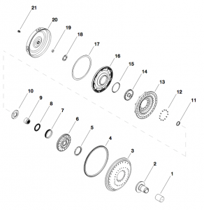 Torque Converter R4AX-EL (SU-19)