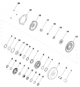 Torque Converter 10 Racekit GM PowerglideВ, 350, 400 (Mounting Ring)