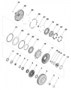 Torque Converter 6R80, 280mm (Early)