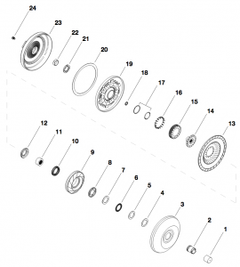 Torque Converter ZF4HP22, A999