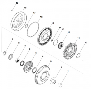 Torque Converter F4A41, 42, 52